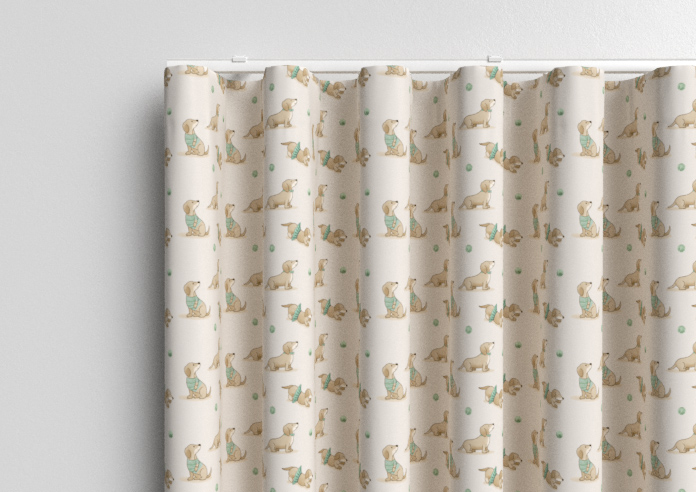 Dasching About, Fetch Biscuit - Made to Measure Curtains - Image 13